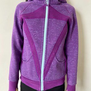 Ivivva (Lululemon) Scuba Hoodie, Purple,Size 14